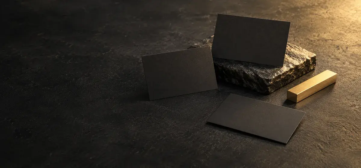 Gold frame and blank cards on a dark desk illustrating a careful Bumble subscription comparison