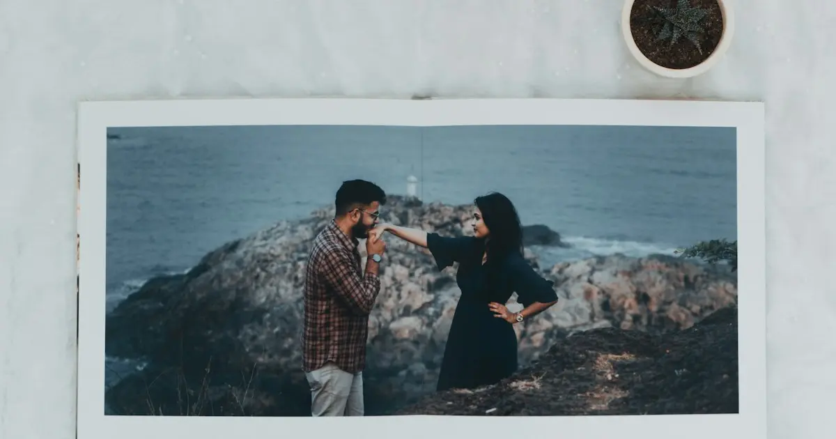 Photo gallery arrangement dating app