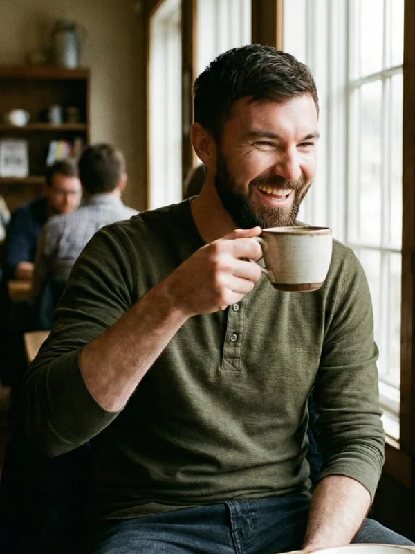 Cozy At-Home · Kitchen Coffee: ritratto in una cornice di acrilico trasparente