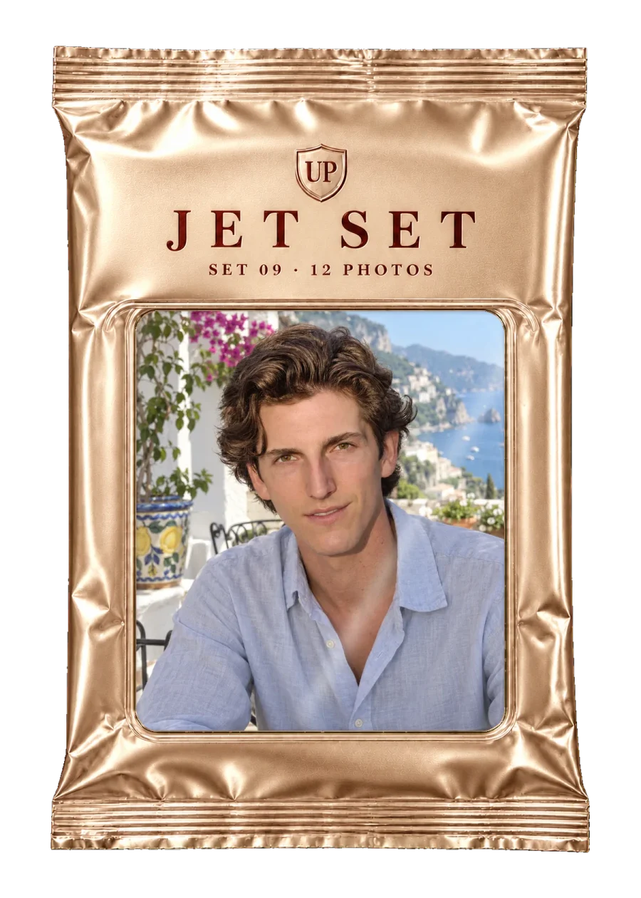 Pack de collection Jet Set · 12 photos · exemples pour Hommes