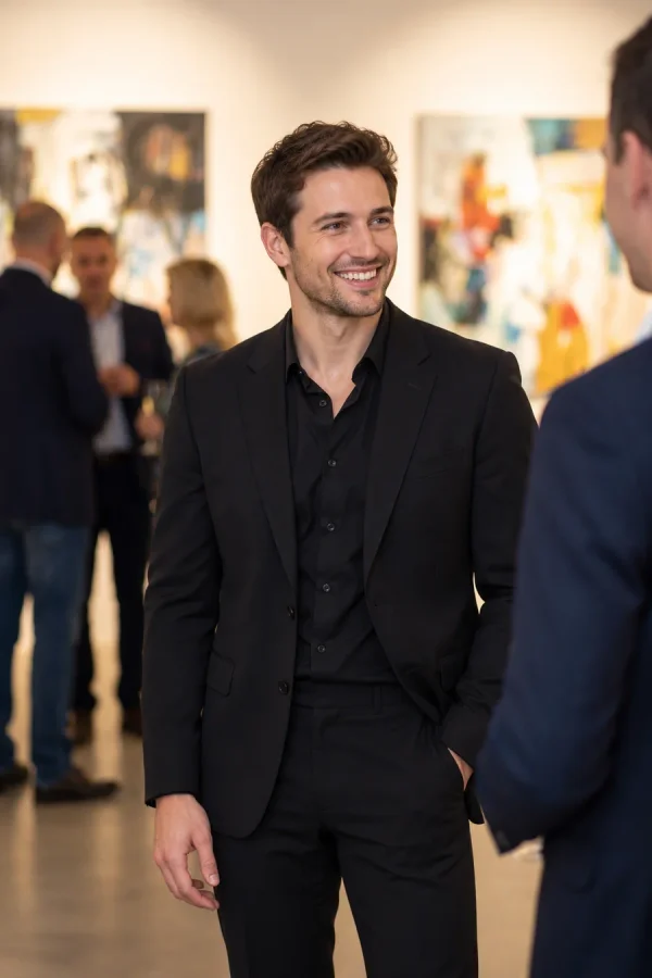 Gallery Opening · Evening Candid