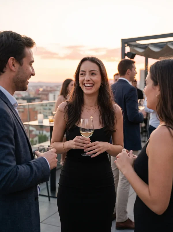 Social Proof · Rooftop Networking